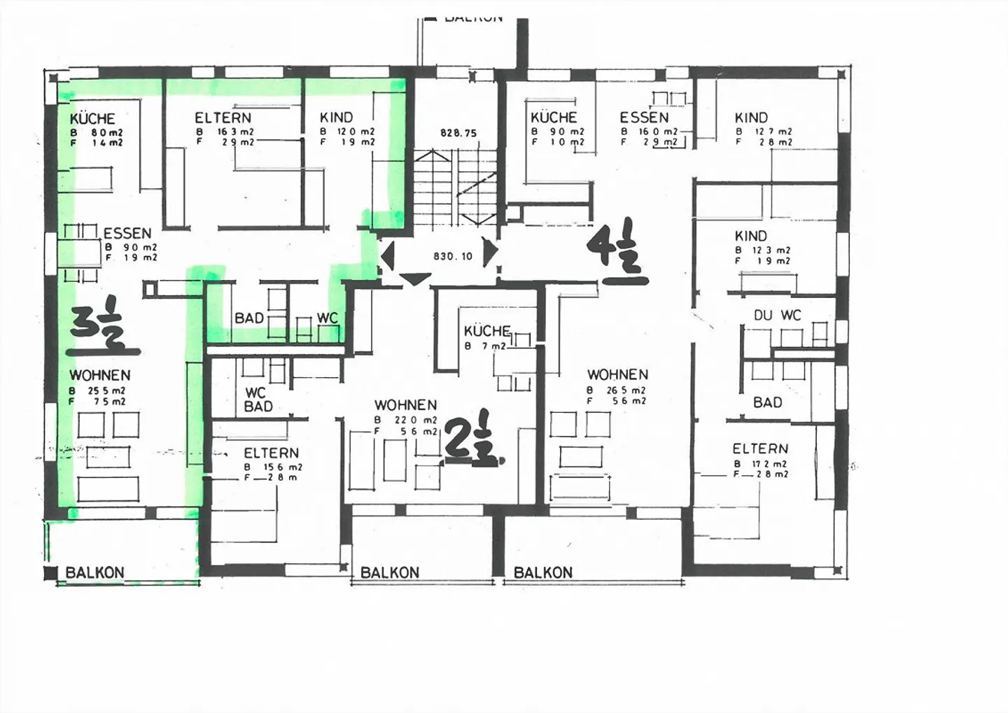 Appartamento accogliente di 3.5 stanze con nuovo bagno e WC incluso balcone - Foto 9 di 9