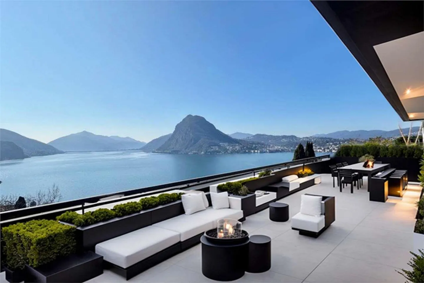 Attico duplex di prestigio con vista lago - Foto 1 di 8