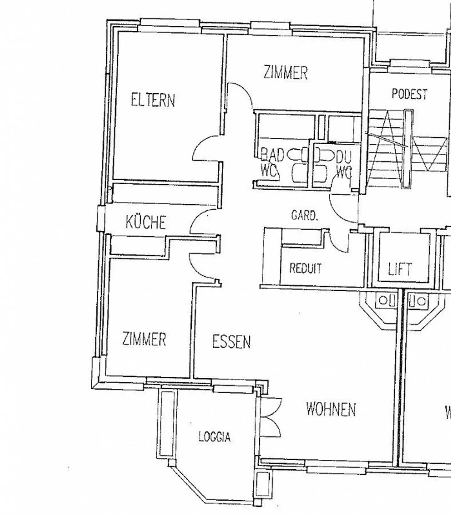 Appartement spacieux de 4,5 pièces au 1er étage - Photo 12 sur 12