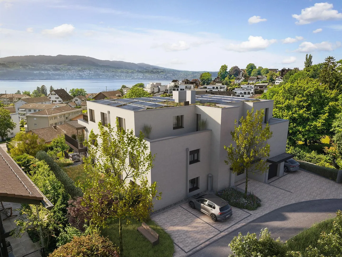 Neubau "MAHALMA" - Exklusiv Wohnen im Gsteig - Uerikon Stäfa - Photo 2 sur 7