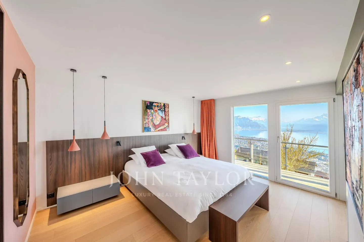 ESCLUSIVITÀ: Villa contemporanea con vista panoramica sul lago e sulle Alpi - Foto 7 di 13