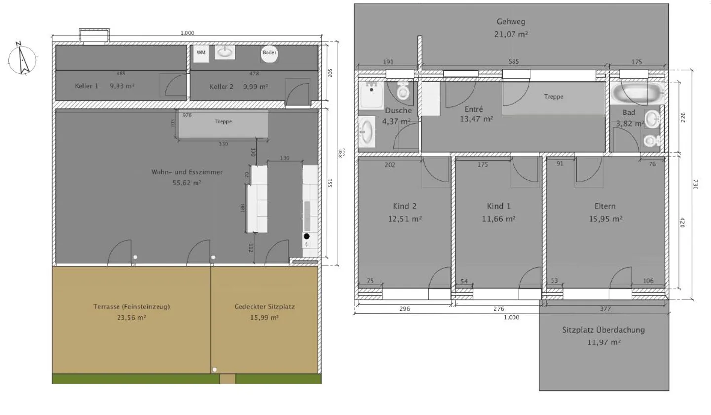 «4.5 Zimmer Reihenfamilienhaus» - Foto 5 von 5