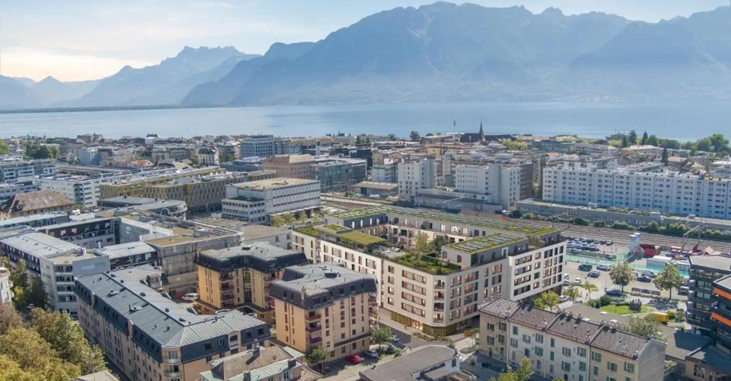 Commercial space of 182 m² in the heart of the La Feuillée project in Vevey - Photo 3 of 3