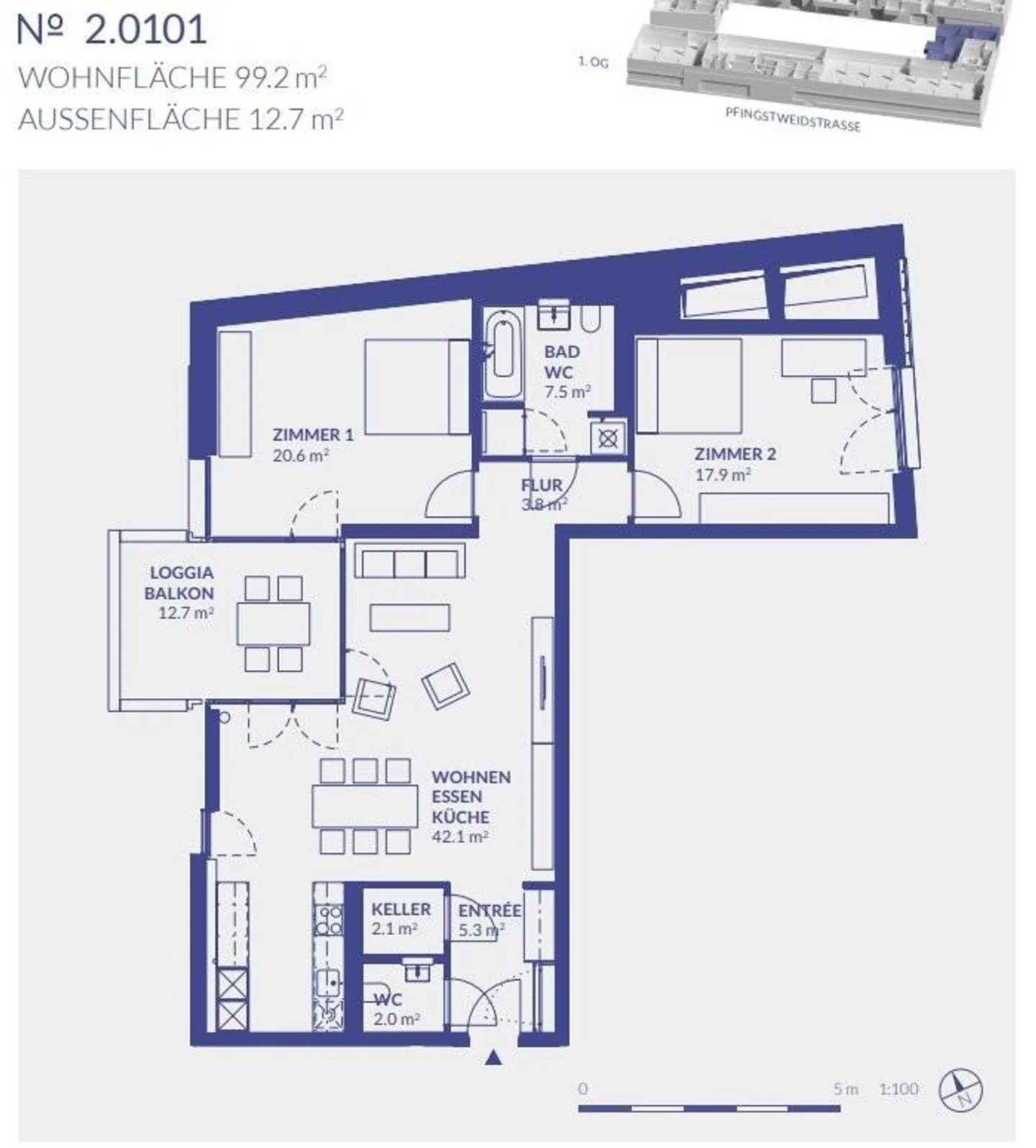 Apartment for rent - Photo 11 of 12