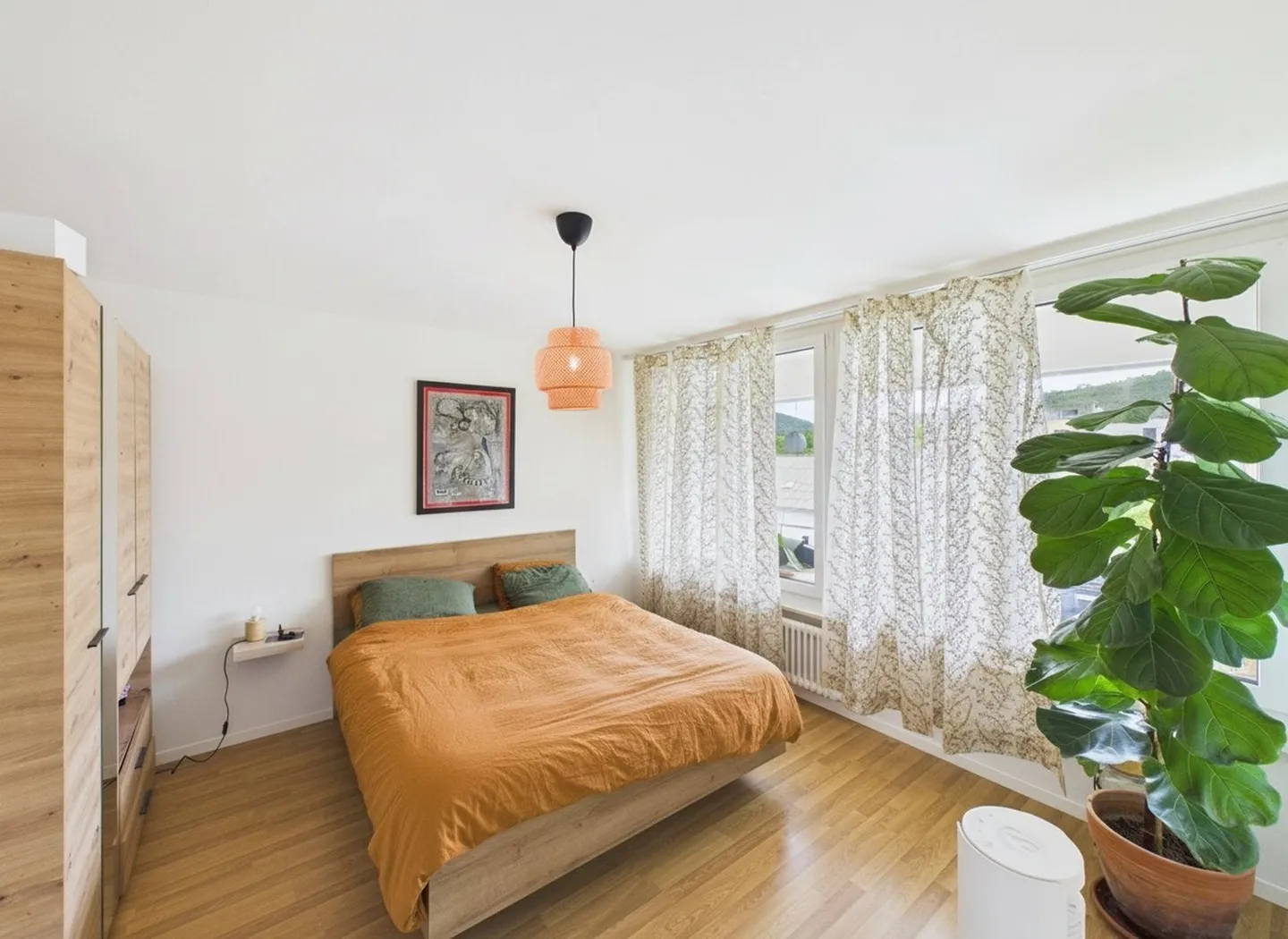 Helles Apartment mit Balkon - Foto 2 von 7