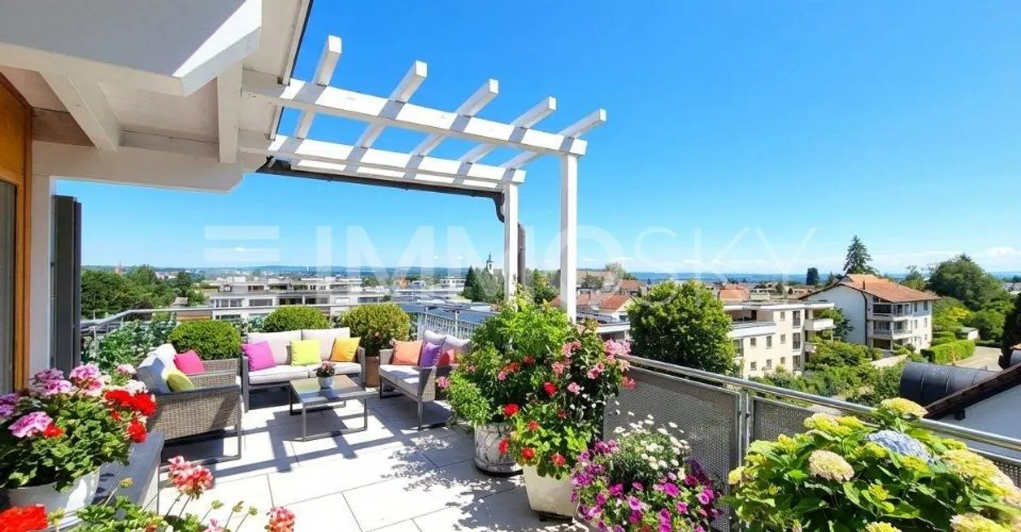 Penthouse mit Traumterrasse - Foto 2 von 5