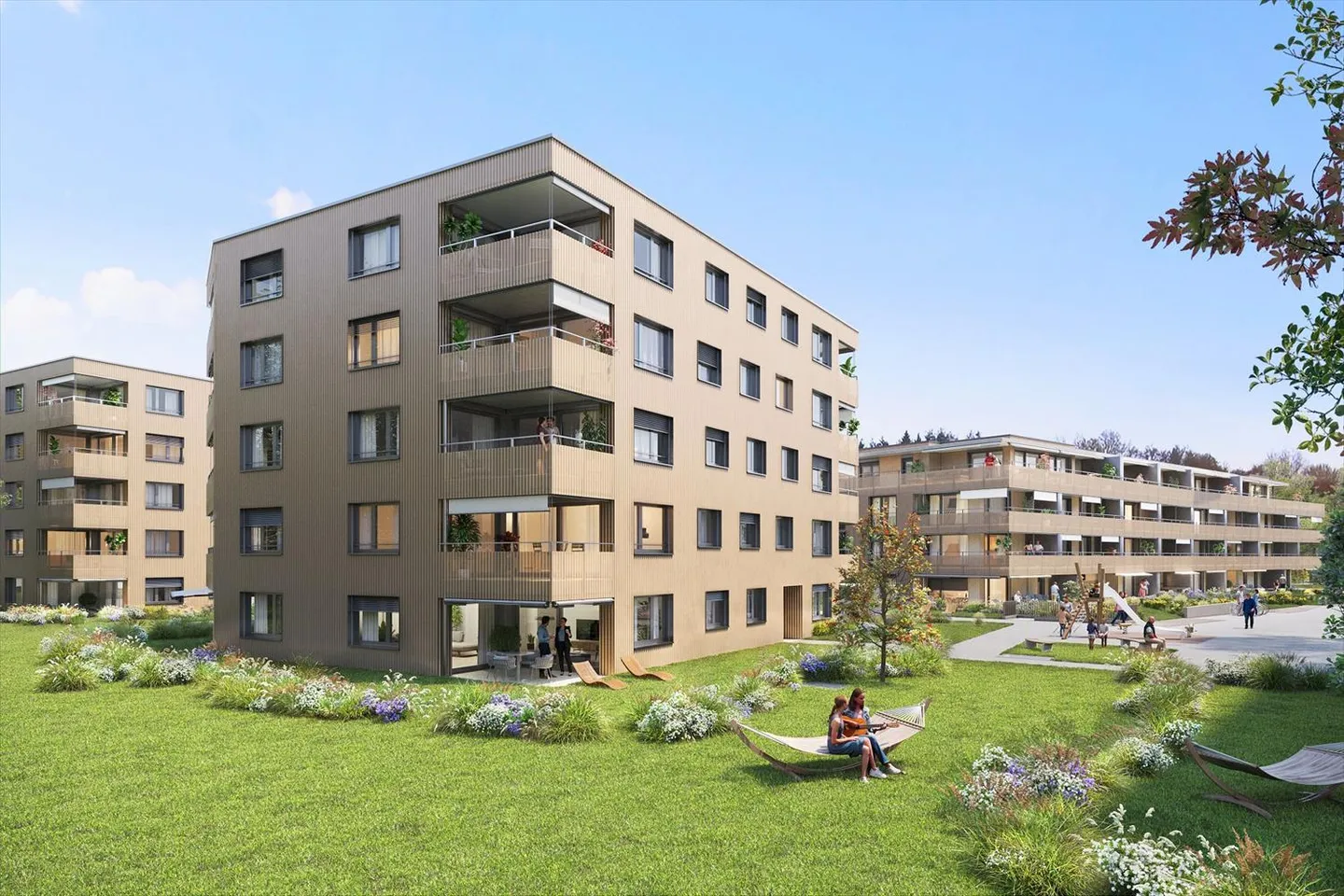 05711 - Apartment 4½ Rooms - IMP. CHAMP-RIOND 7 - MATRAN - Photo 2 of 13