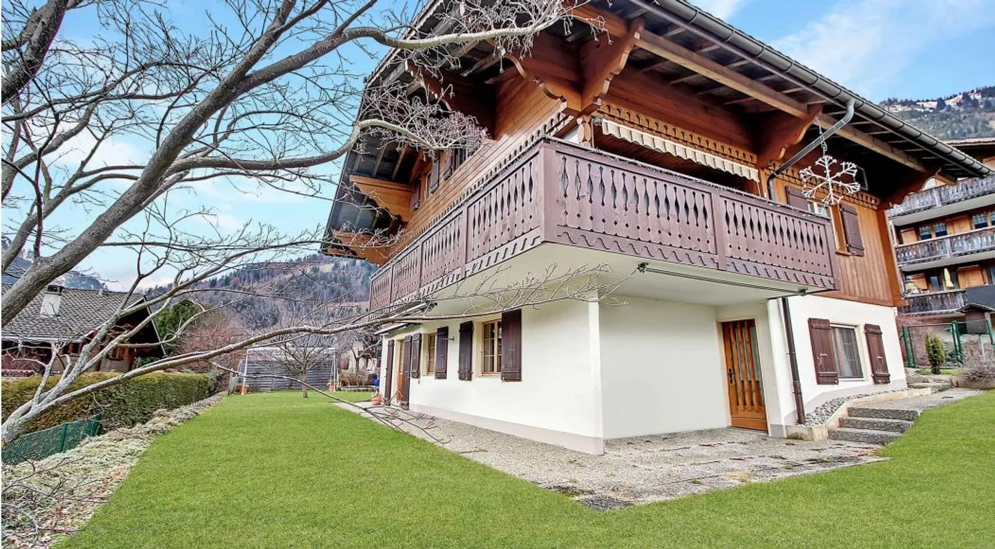 Zu vermieten in Rossinière Charmante Duplexwohnung mit 6,5 Zimmern - Foto 1 von 6