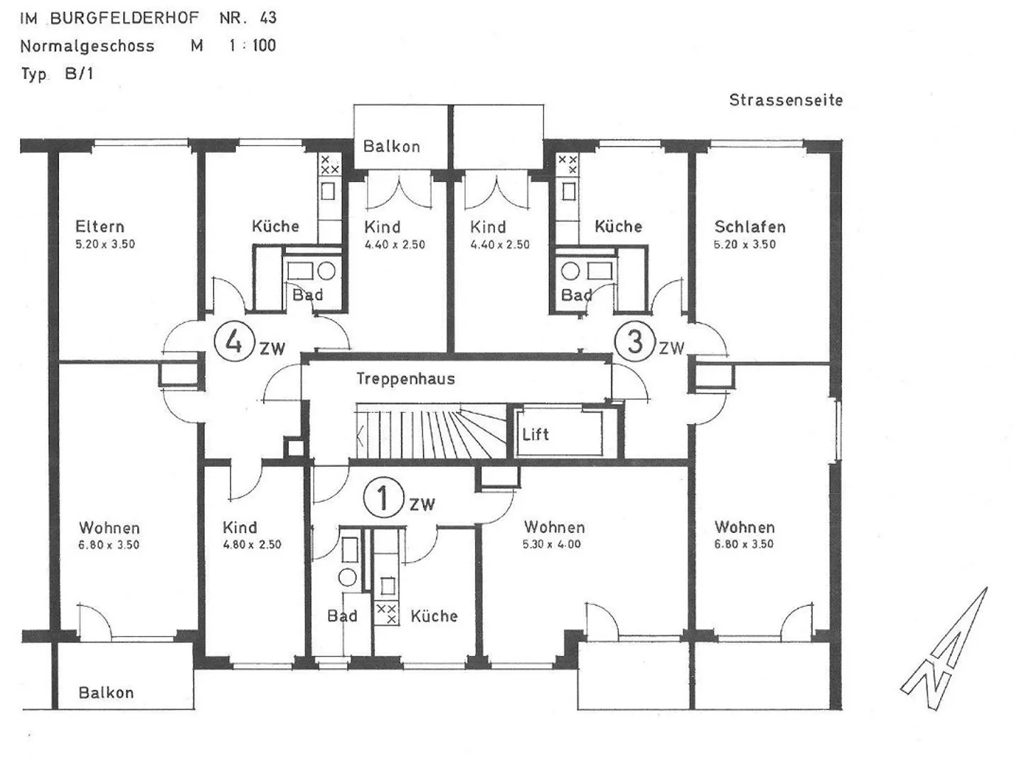 Bright and spacious 1-room apartment in the Burgfelderhof shared apartment (4322) - Photo 10 of 10