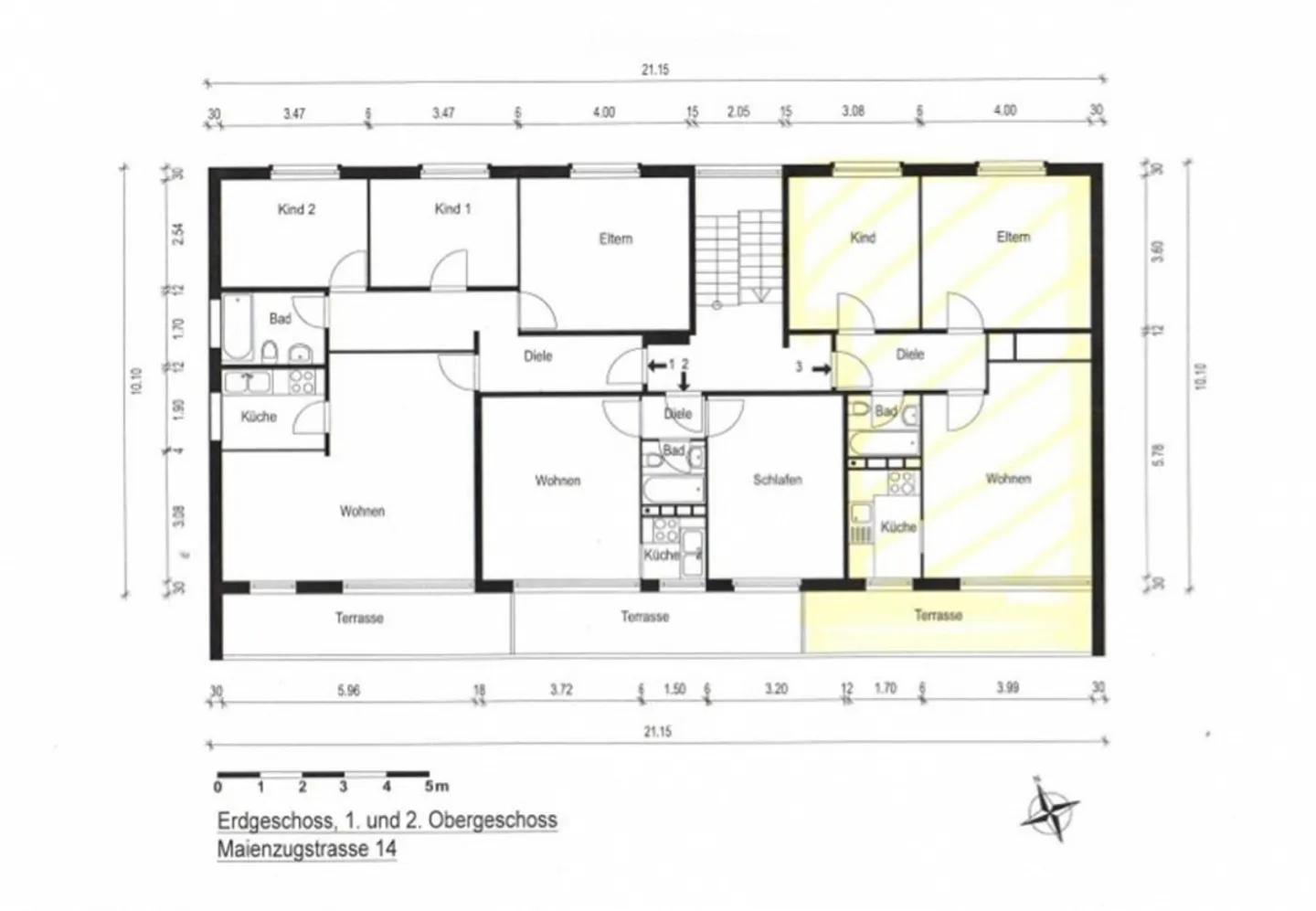 3-room apartment for rent on the ground floor - Photo 6 of 6