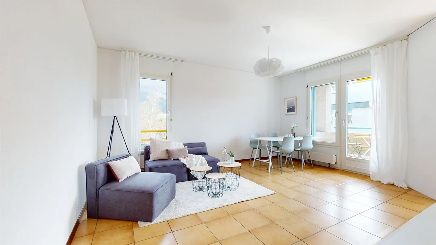 Spacious and bright 4.5-room apartment for rent in Bellinzona - Photo 4 of 8