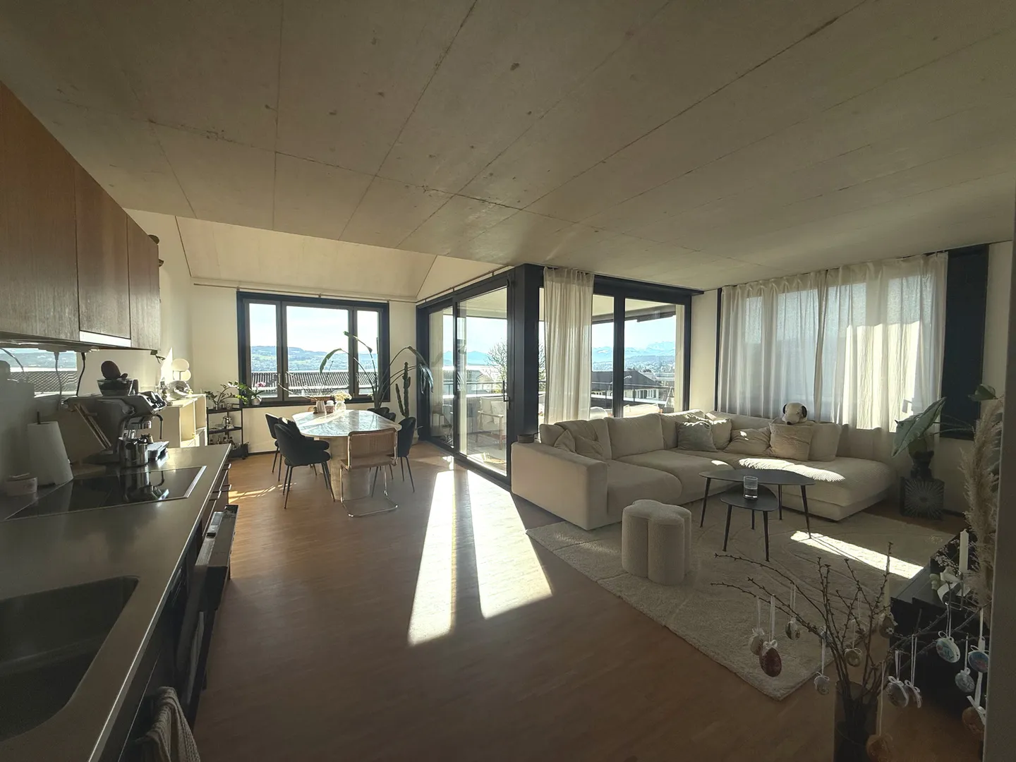 APPARTEMENT 3½ PIÈCES À OBERRIEDEN (ZH), MEUBLÉ, TEMPORAIRE - Photo 1 sur 10