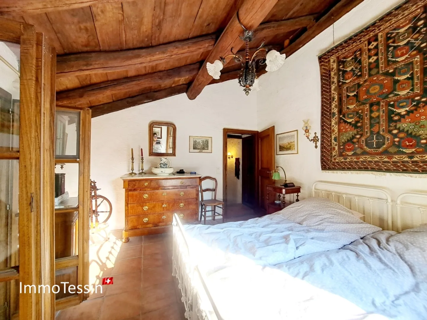 A Jewel in Brissago: The Historic Mill of Brissago Completely Converted into a Residential House - Photo 11 of 13