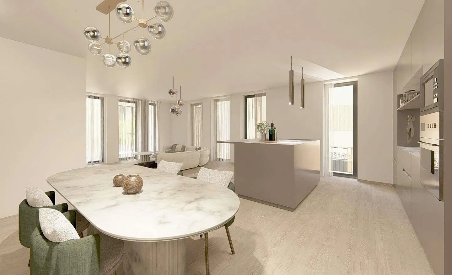 3.5 Room Apartment in the New Living Hinwil Project - Photo 4 of 7