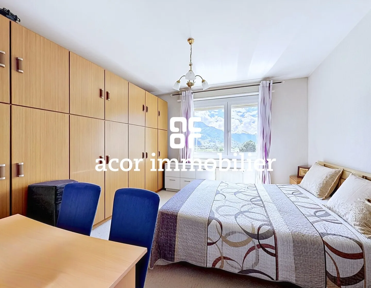 Appartement 3.5 pièces avec double balcon à St-Pierre-de-Clages - Photo 3 sur 5