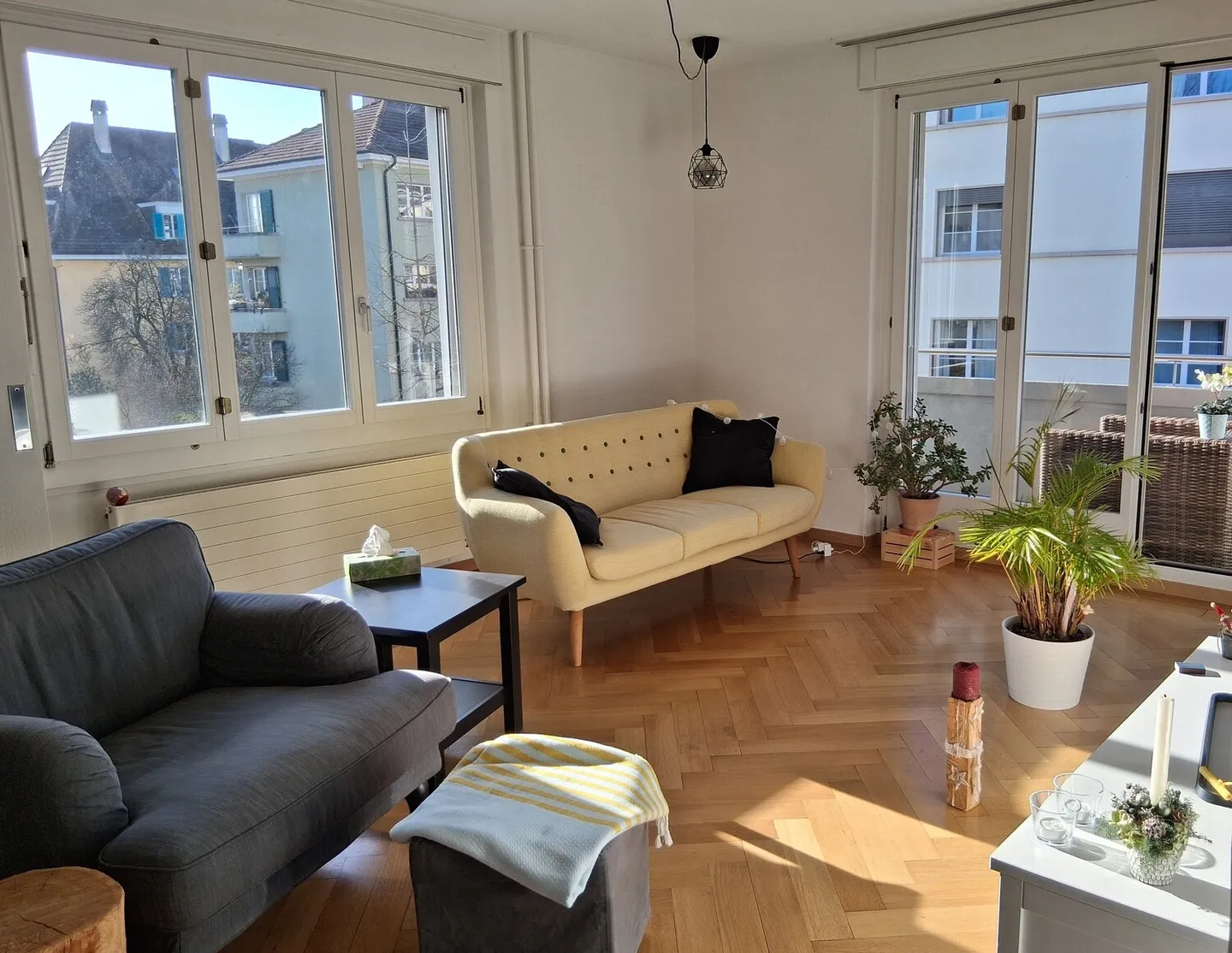 APPARTAMENTO 3 LOCALI A BERN - BREITENRAIN, ARREDATO, TEMPORANEO - Foto 1 di 10