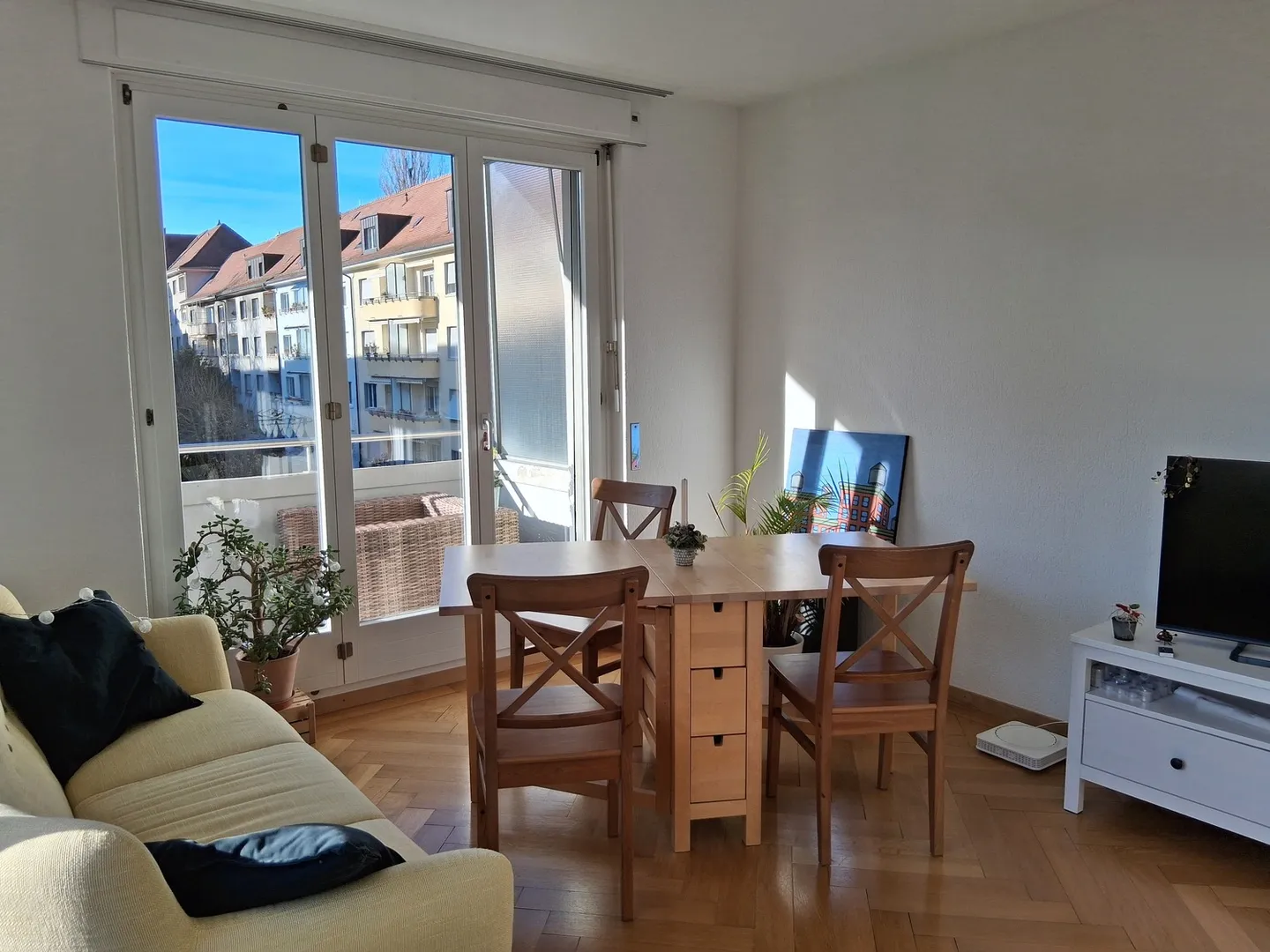 APPARTAMENTO 3 LOCALI A BERN - BREITENRAIN, ARREDATO, TEMPORANEO - Foto 3 di 10