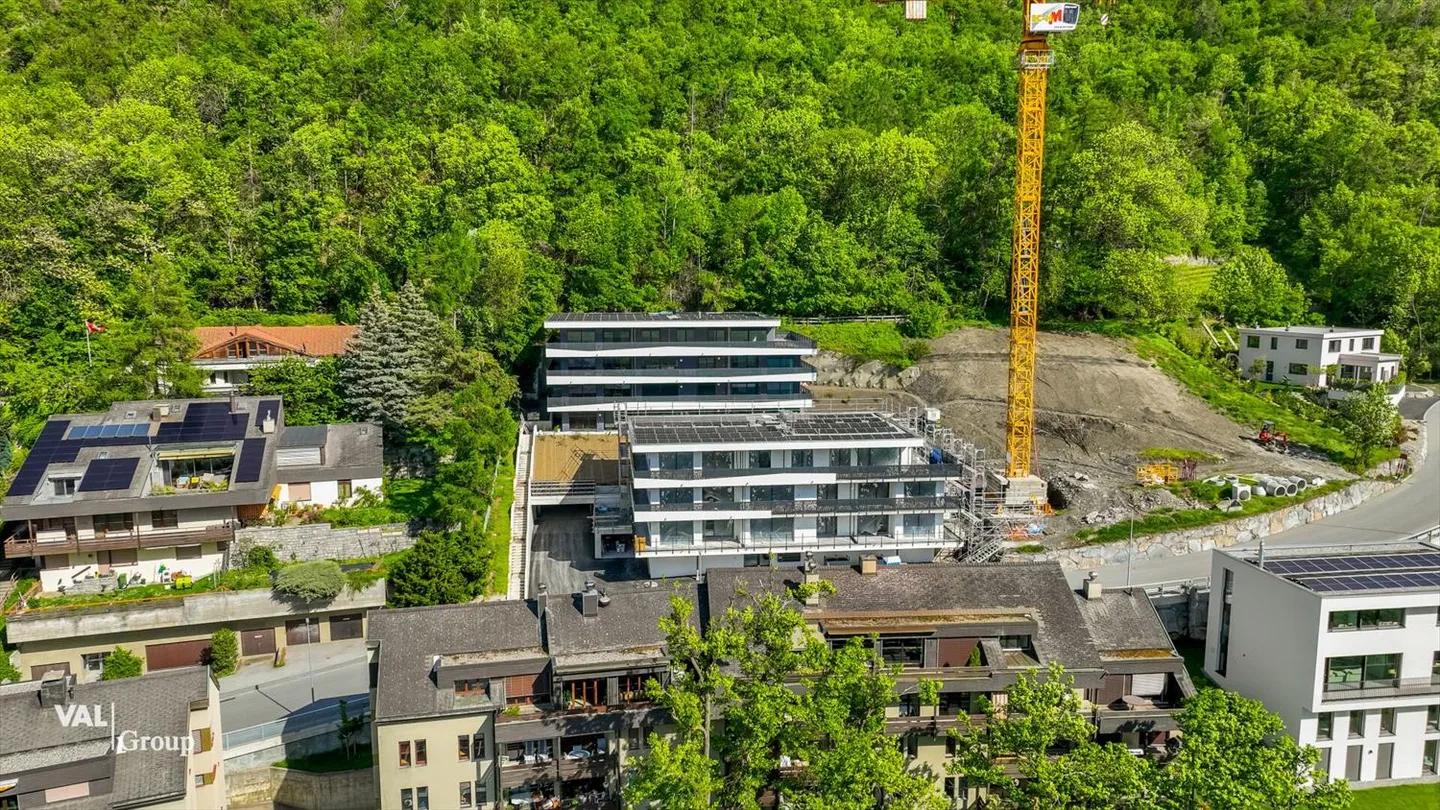 Pronto per essere abitato: appartamento nuovo di 3,5 locali in una bella posizione elevata - Foto 13 di 13