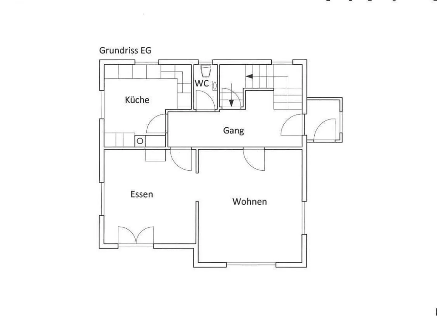 5 1/2 room single-family house with separate double garage - Photo 10 of 12
