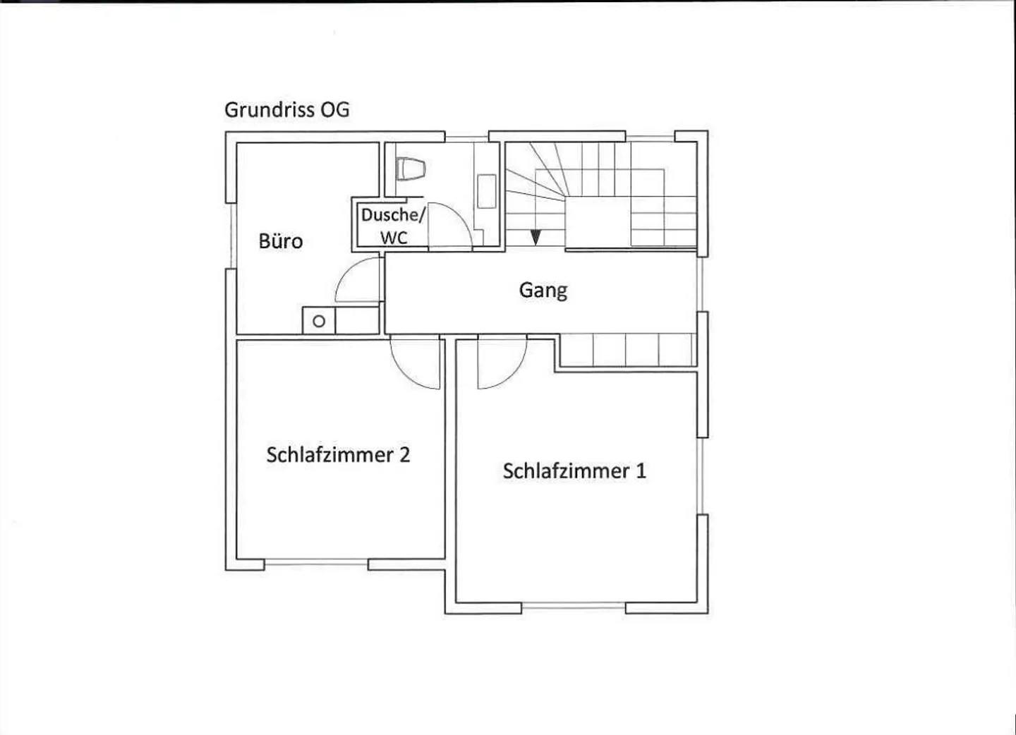 5 1/2 room single-family house with separate double garage - Photo 11 of 12