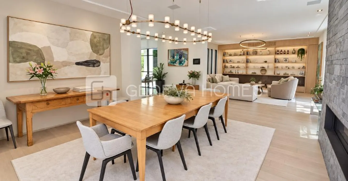 Villa contemporaine à Conches - Photo 4 sur 7