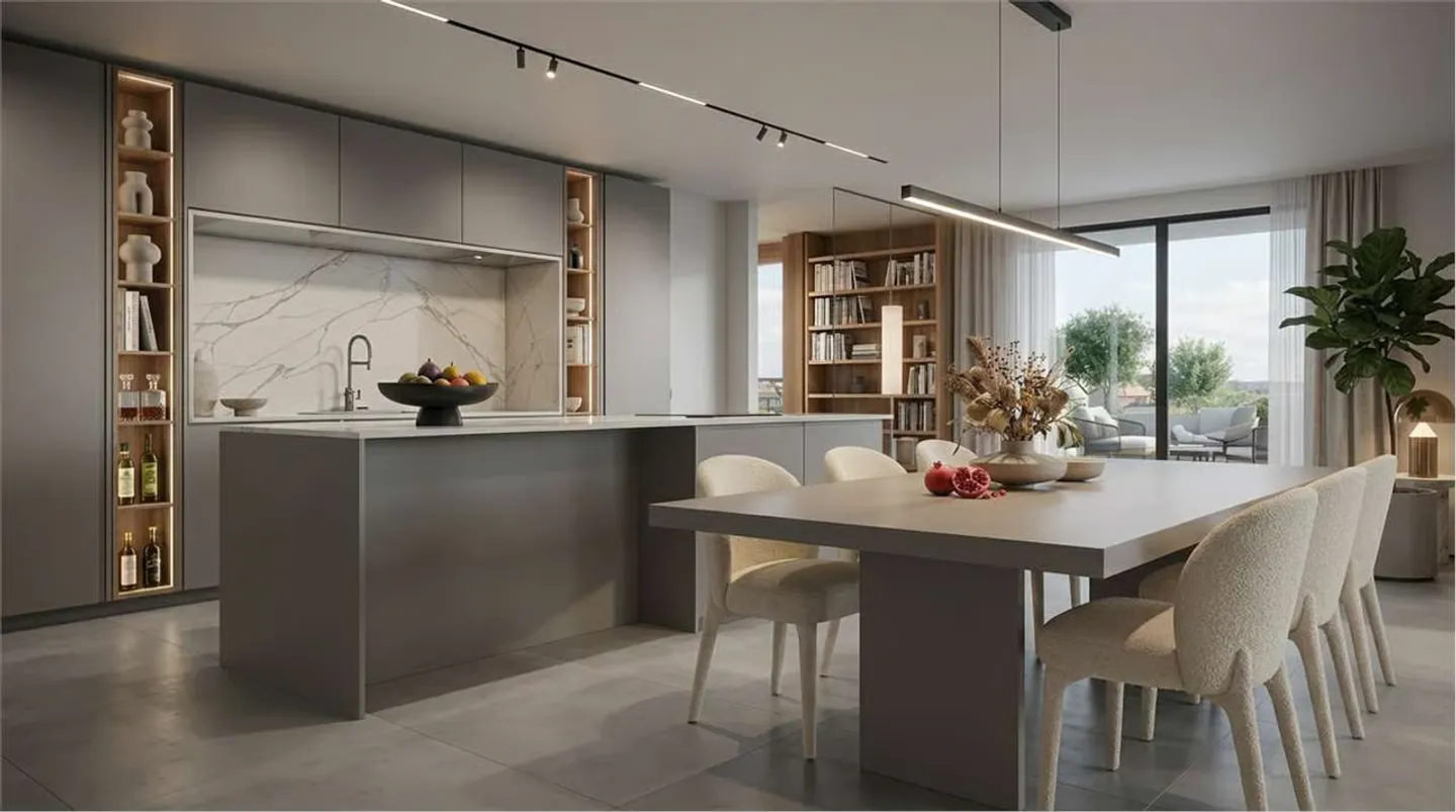 Exklusives Penthouse in Viganello - Foto 1 von 13