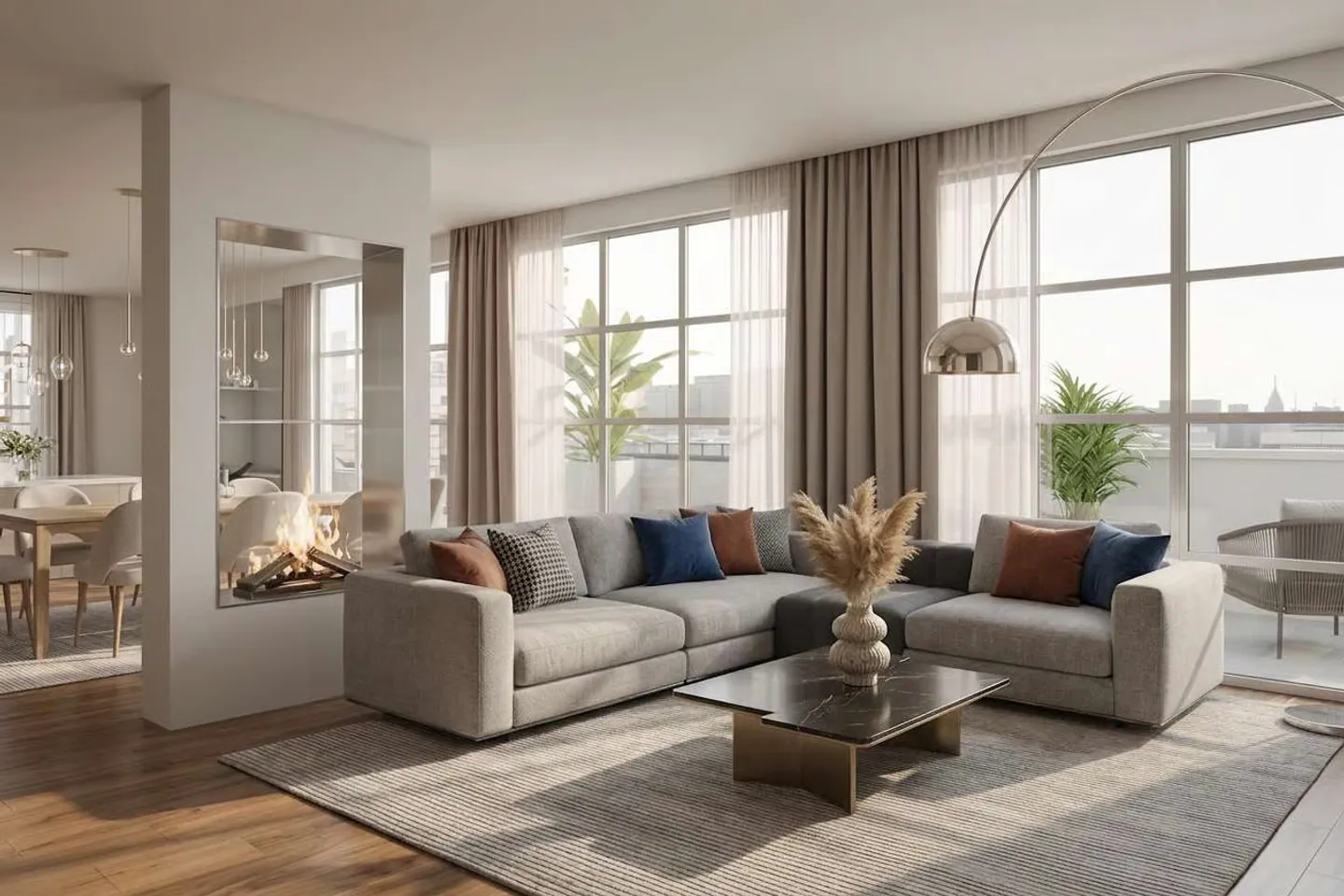 Exklusives Penthouse in Viganello - Foto 7 von 13