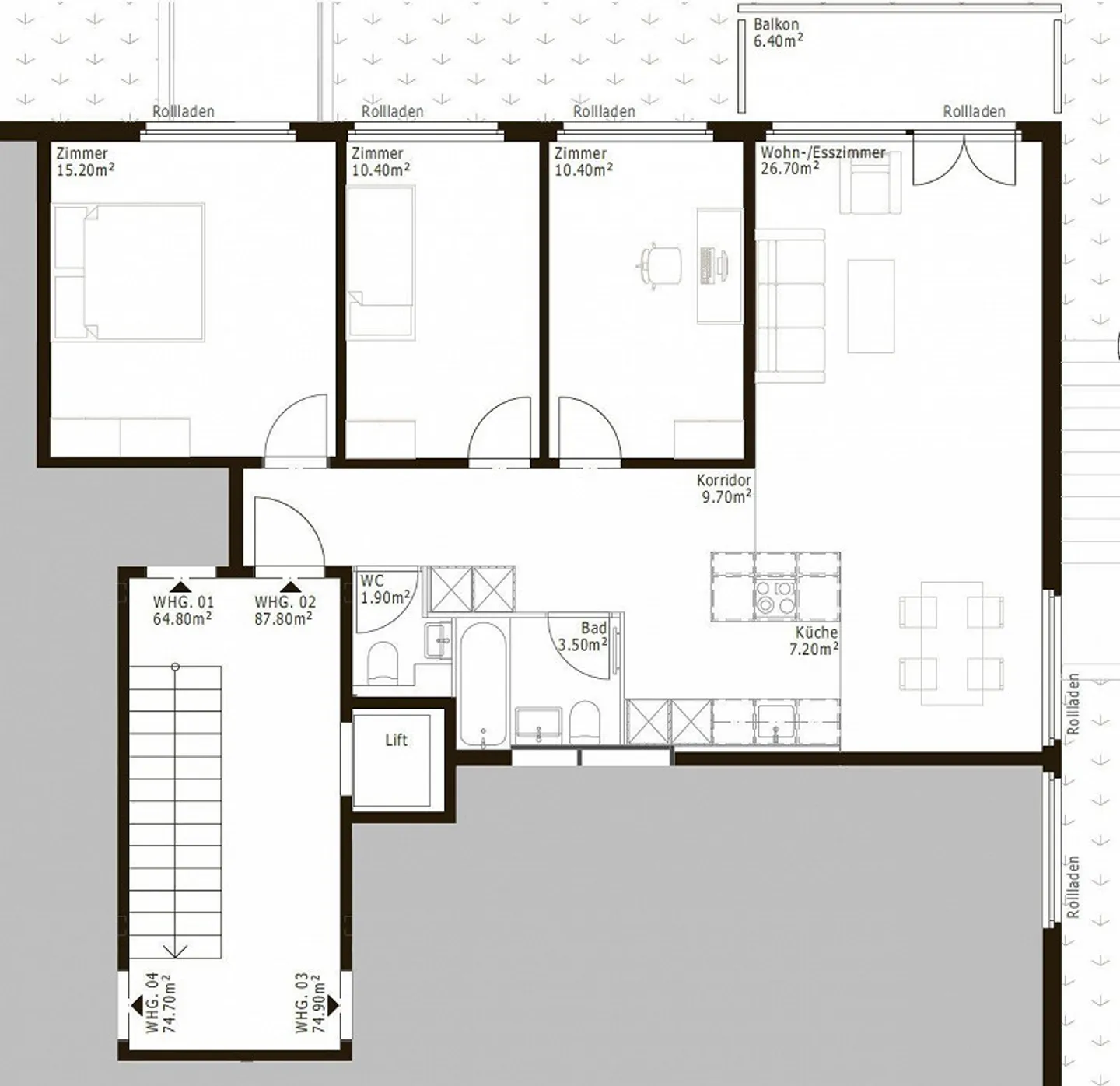 Stilvoll und modern | Ihr neues Zuhause - Photo 8 sur 9