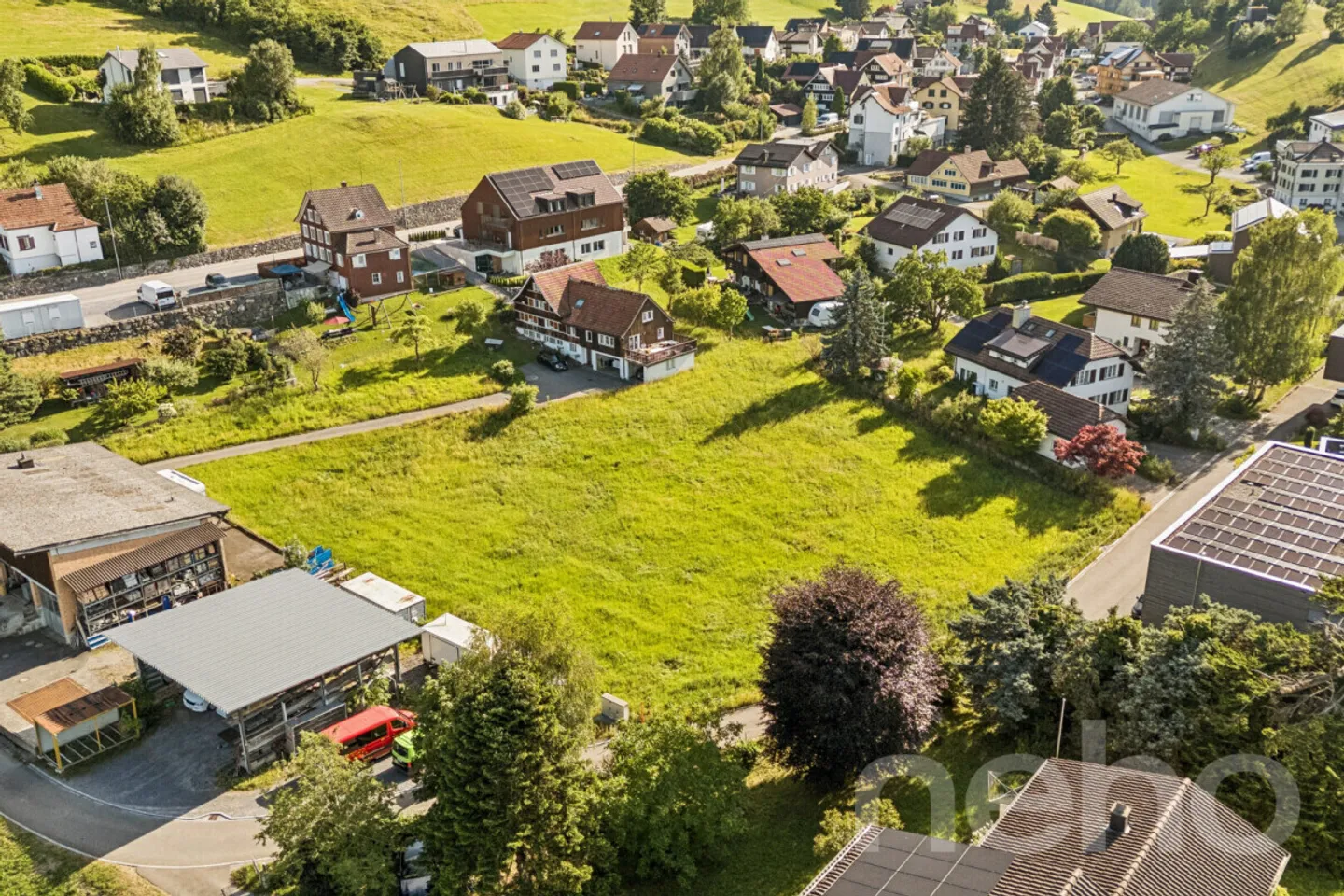 Terreno spazioso con potenziale di sviluppo a Wolfhalden - Foto 2 di 6