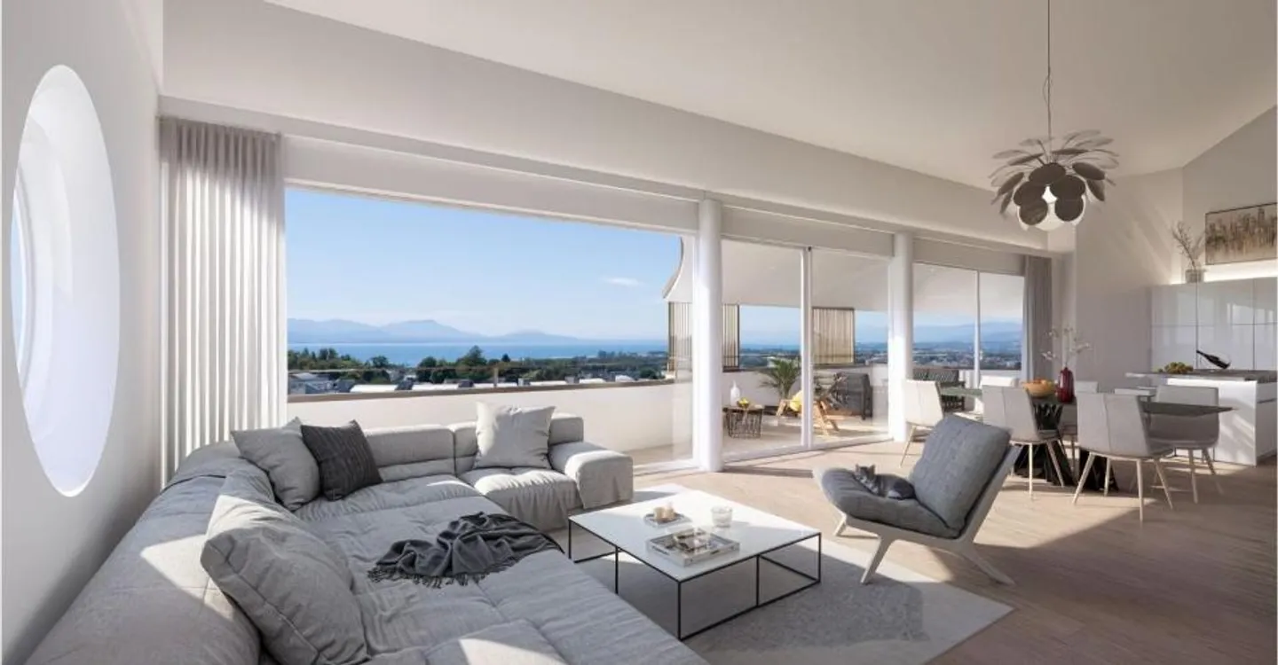 PENTHOUSE N°16 - PANORAMIC VIEW OF THE LAKE AND THE ALPS - Photo 1 of 7