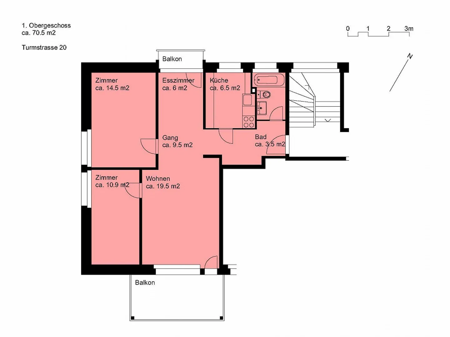 Appartement 3.5 pièces à Winterthur - Photo 10 sur 10