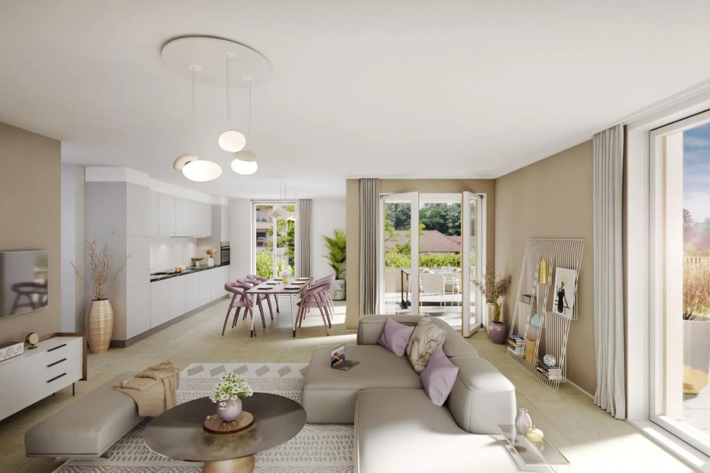 4,5-Zimmer-Wohnung in Marly - Foto 3 von 5