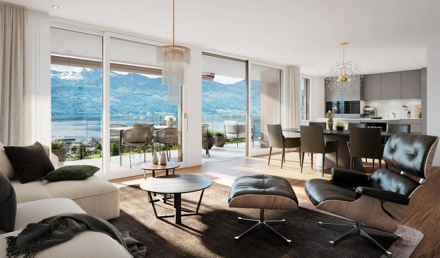 Neubau Stockli – exklusives Leben mit Seesicht - Foto 5 von 8