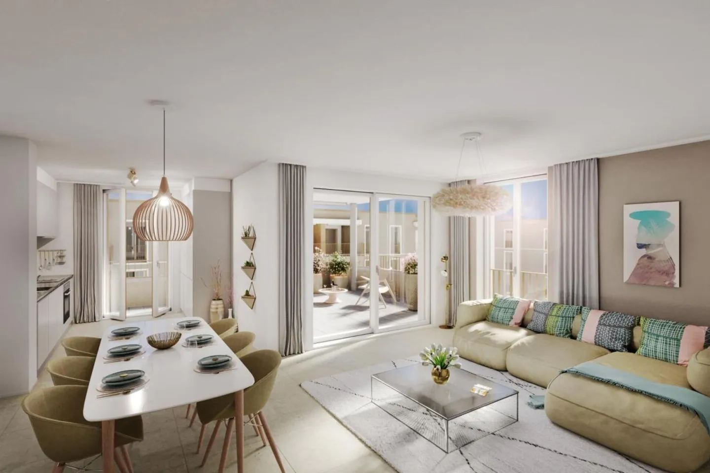 4,5-Zimmer-Wohnung in Marly - Foto 5 von 5