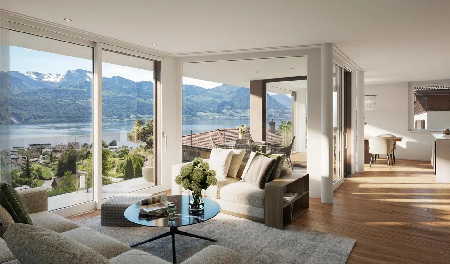 Neubau Stockli – exklusives Leben mit Seesicht - Foto 1 von 8