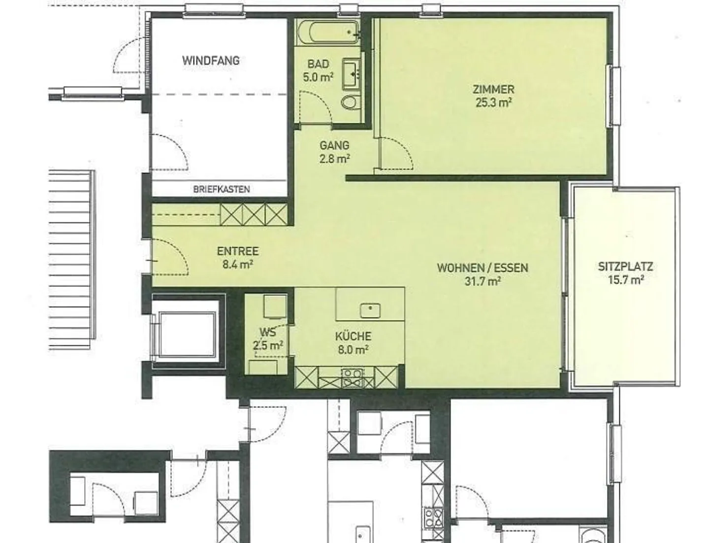 Cozy 2.5 Room Apartment for Rent - Photo 8 of 8