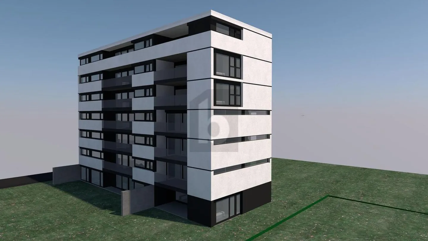 Charmante Wohnung mit Terrasse im Bau - Foto 1 von 5
