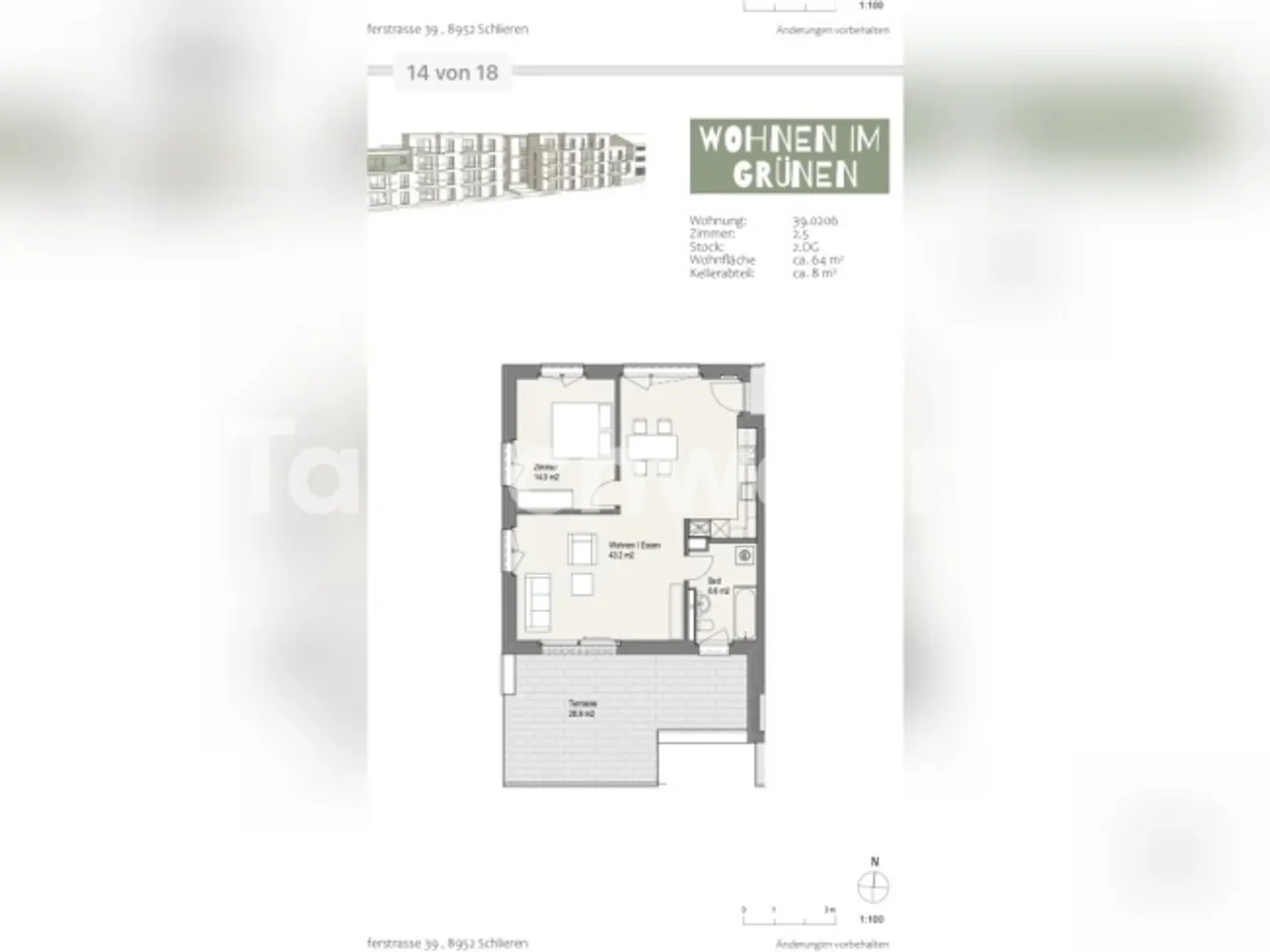 « Attika lichtdurchflutet, Neubau» - Foto 3 von 4