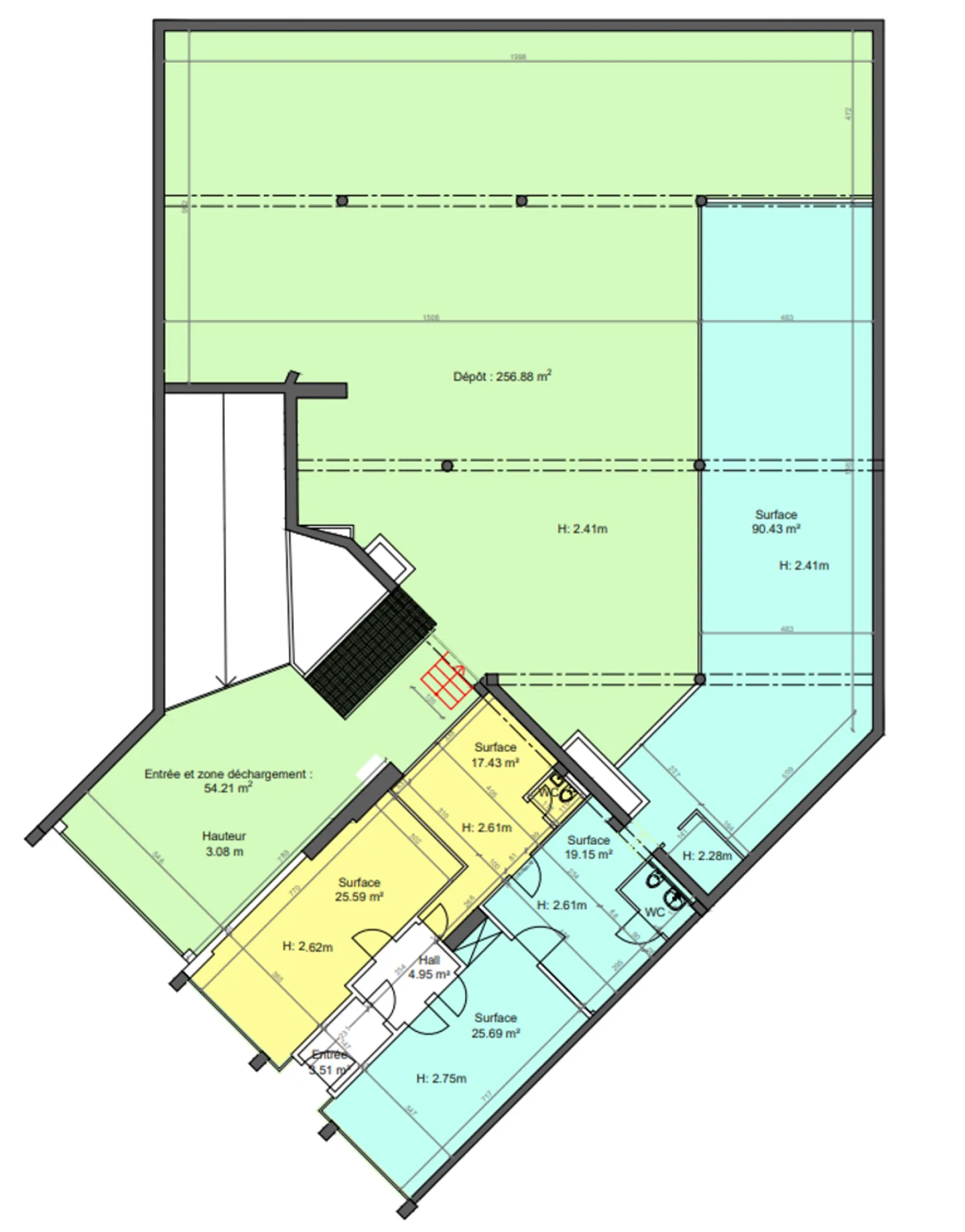 637 m² Storage Space in Montbrillant! - Photo 8 of 9