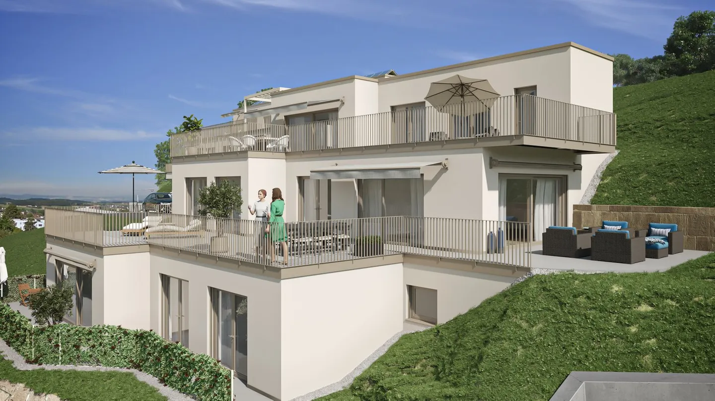 Première occupation appartement 5.5 pièces avec vue dégagée - Photo 9 sur 9