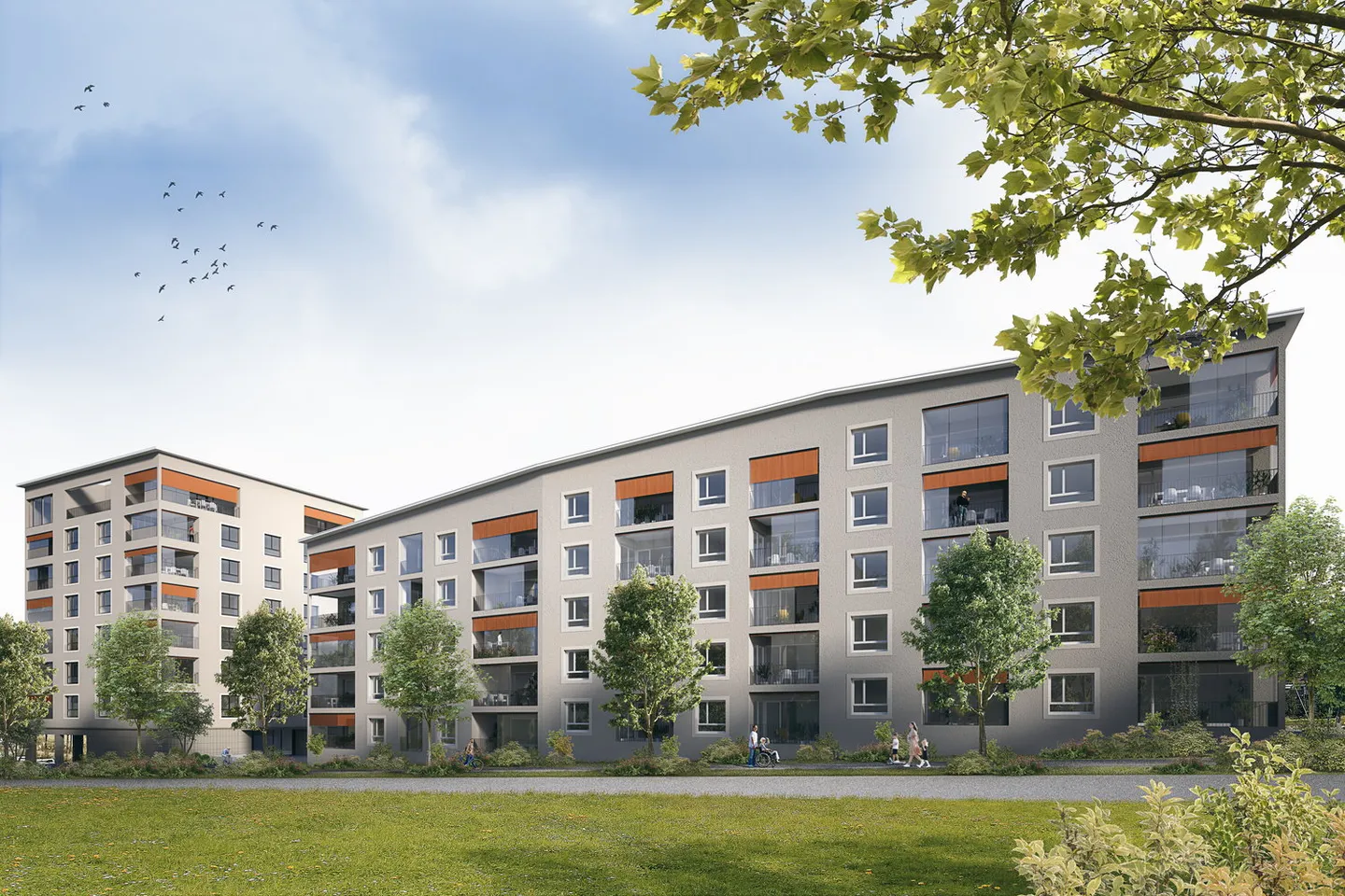 Moderne 4.5-Zimmerwohnung - Foto 1 von 2