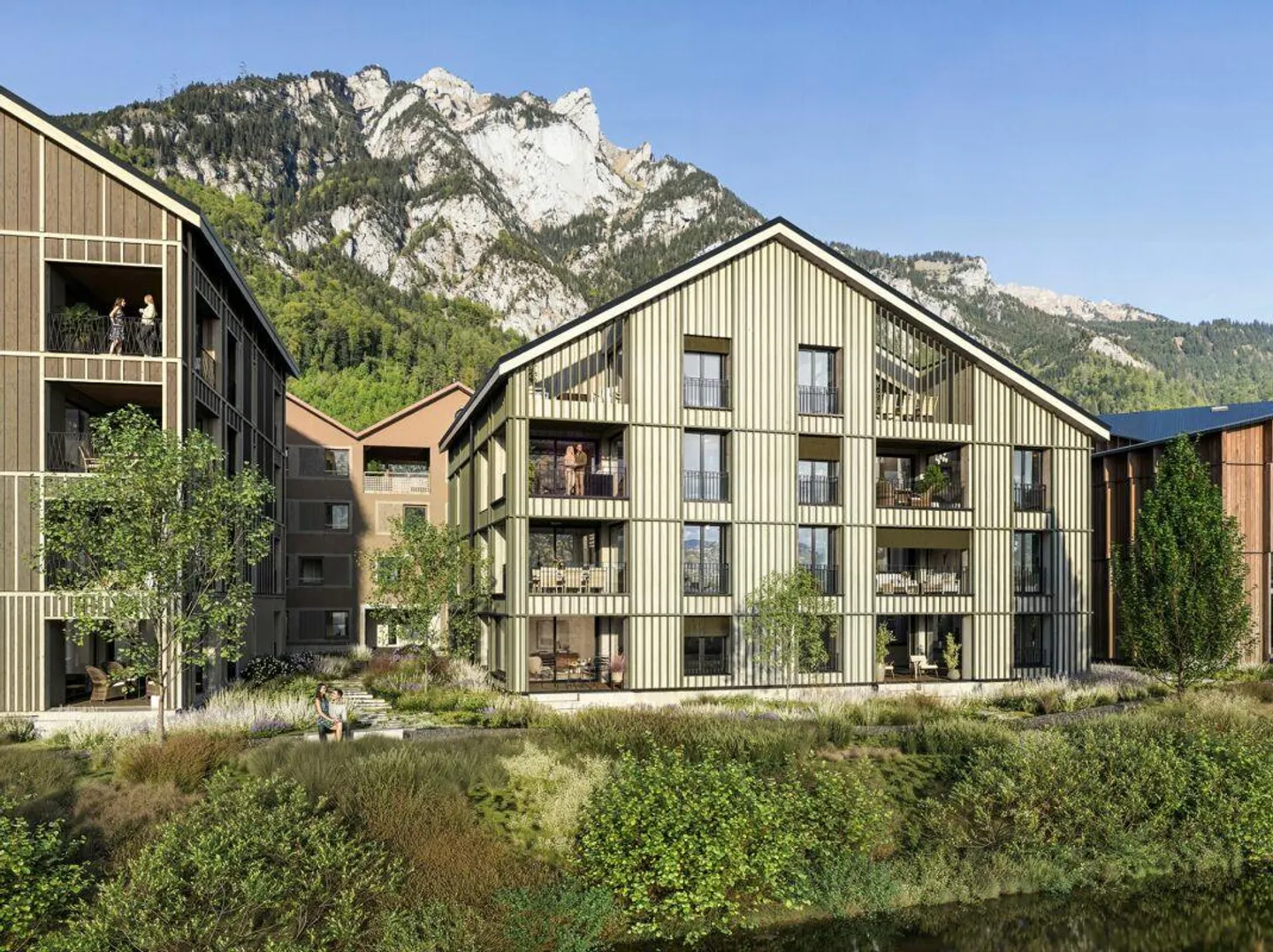 Première occupation | Appartement penthouse exclusif de 5,5 pièces sur la Linth - Photo 7 sur 12