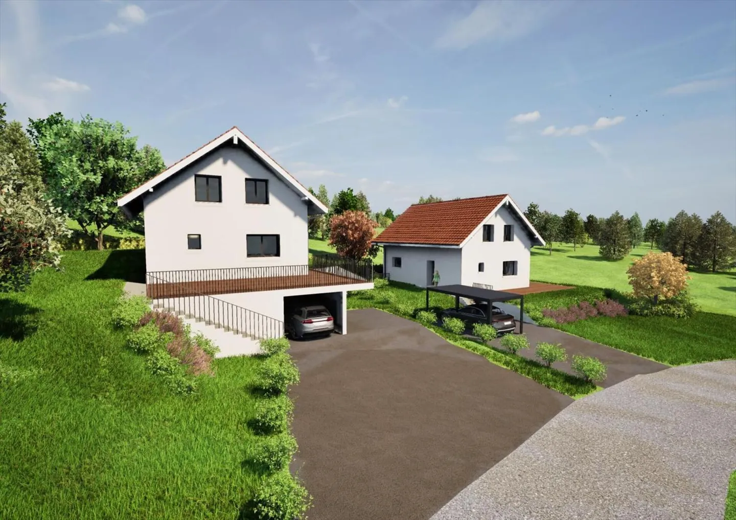 Doppelhaushälfte 5,5 Zimmer - Foto 9 von 9