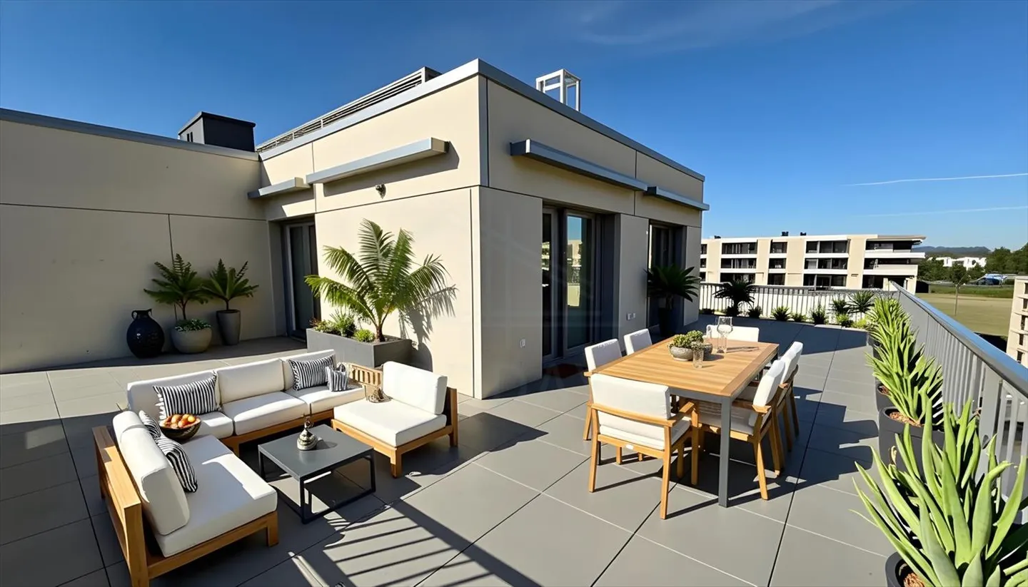 Appartamento attico di lusso 3,5 a Nyon con grande terrazza - Foto 8 di 9