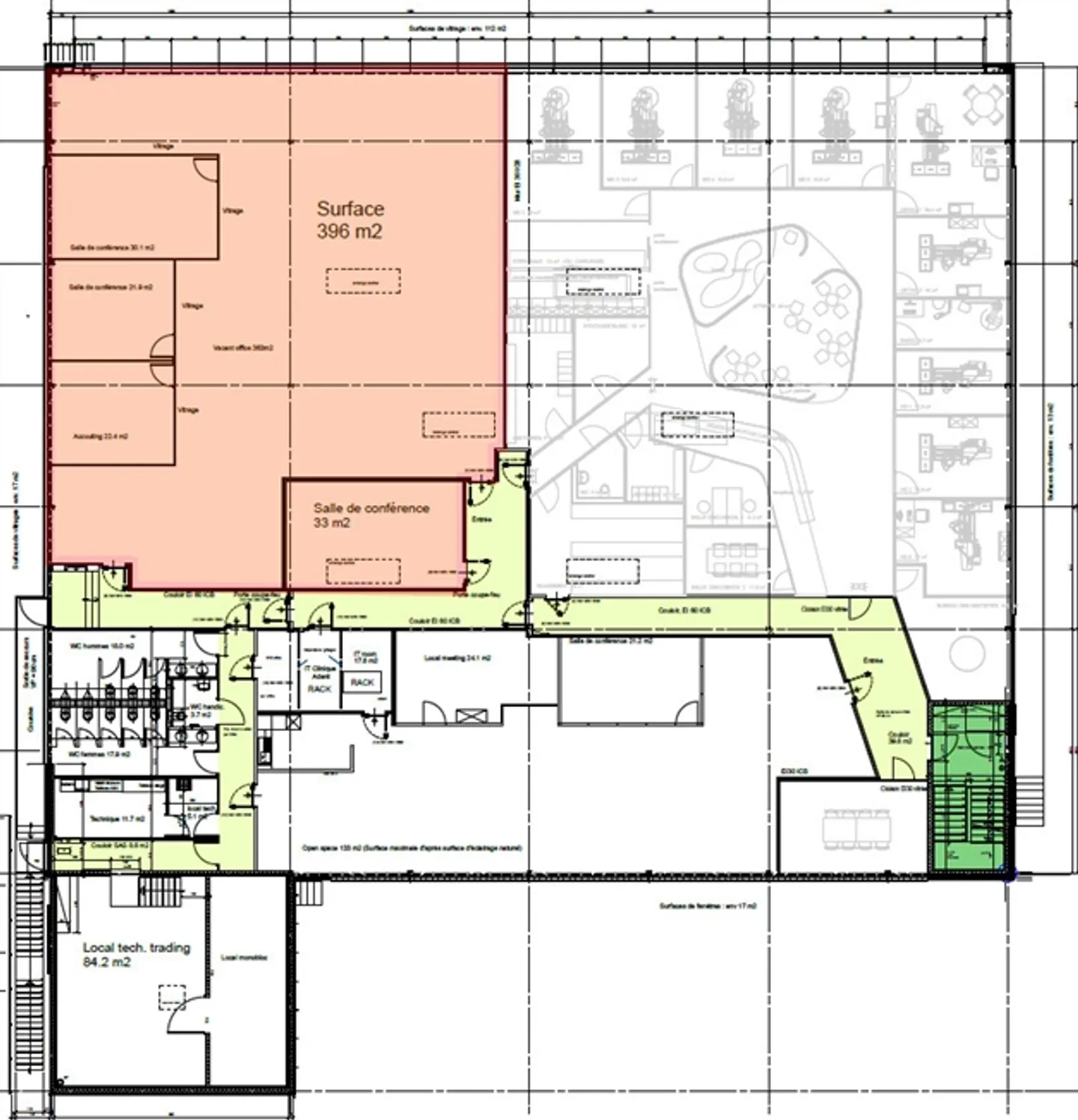 363m2 Office in Allaman / IKEA Outlet Center - Photo 3 of 3