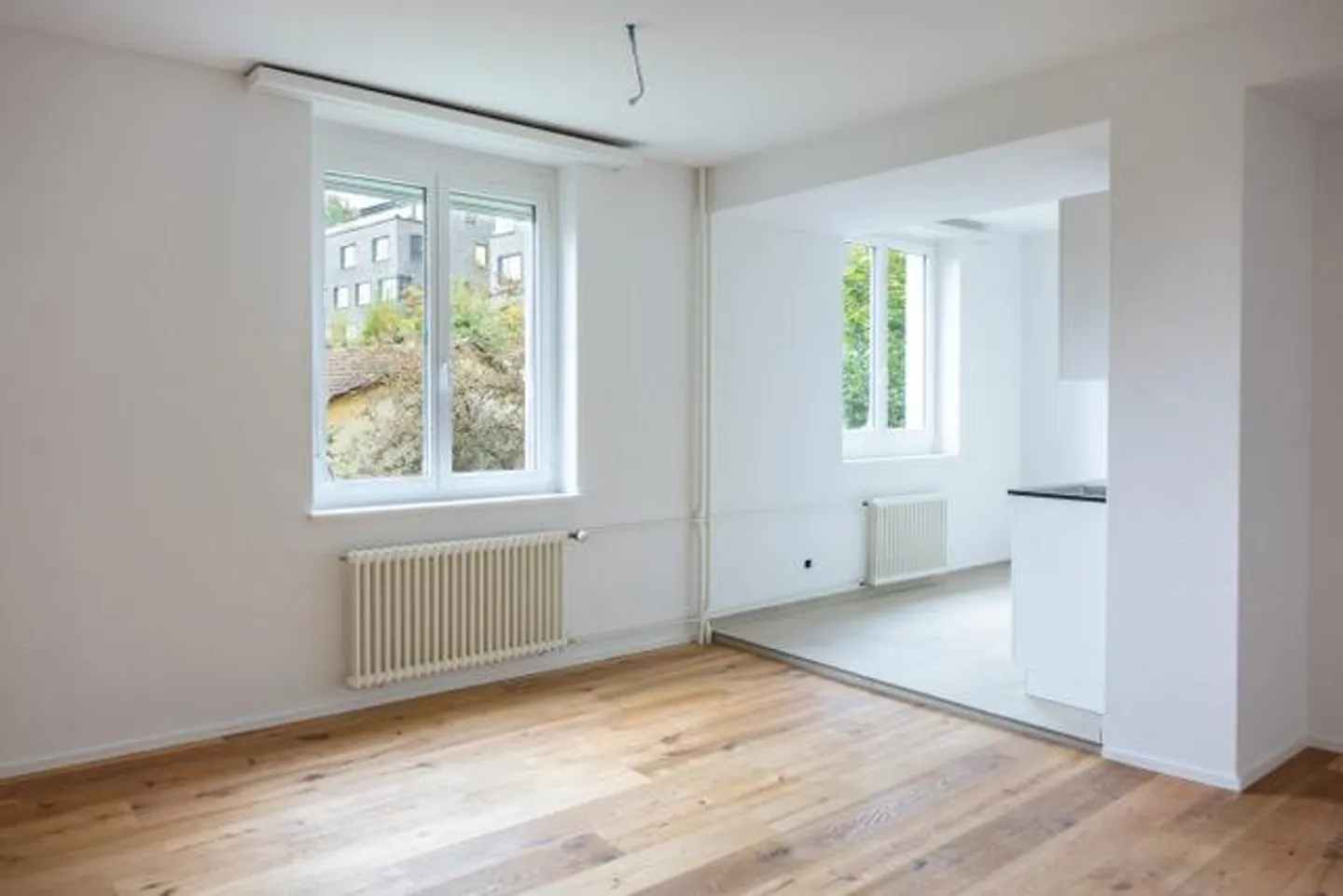 Renovated 1.5-room apartment in the Riethüsli district - Photo 1 of 8