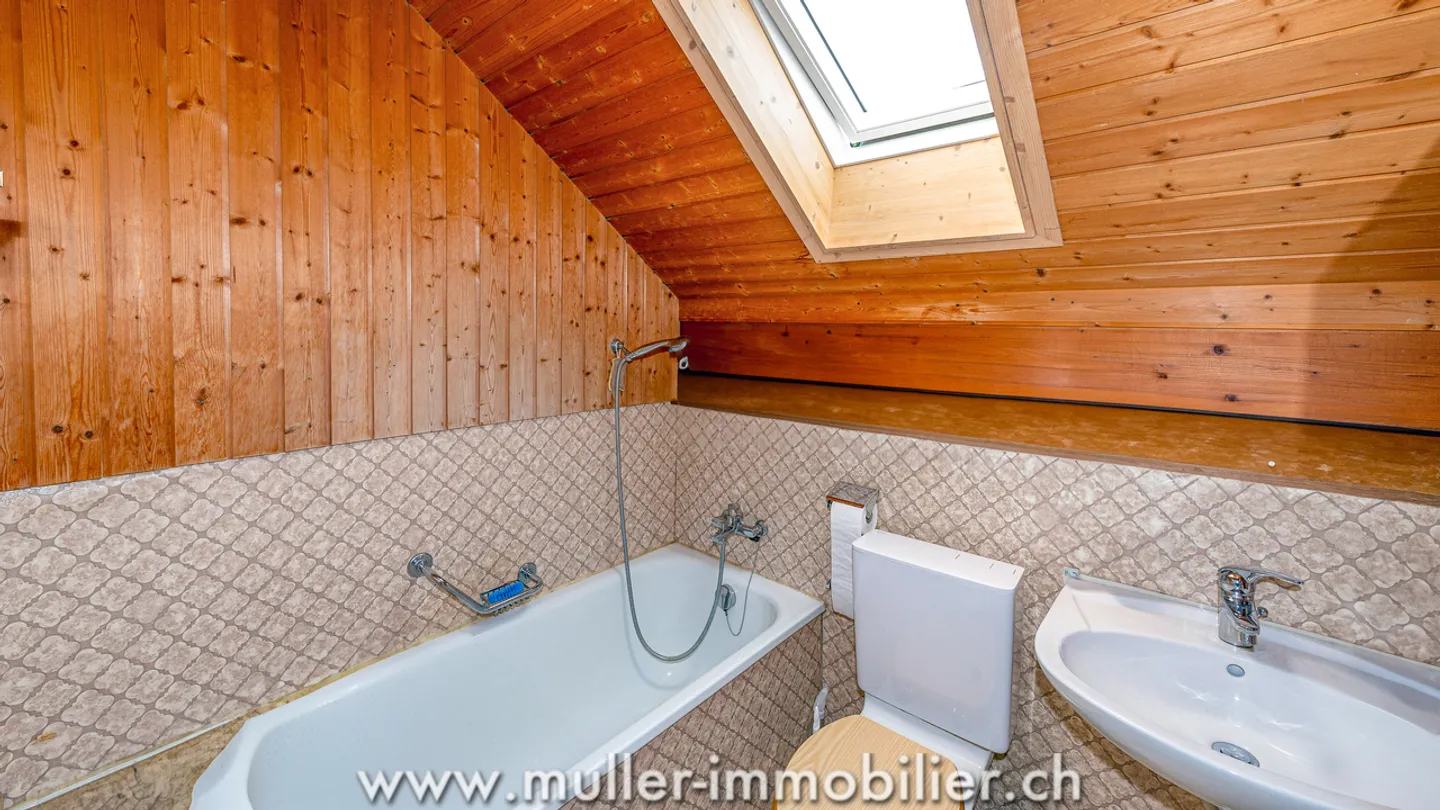 Bella villa familiare con giardino paesaggistico, sulle alture di Moudon - Foto 12 di 14
