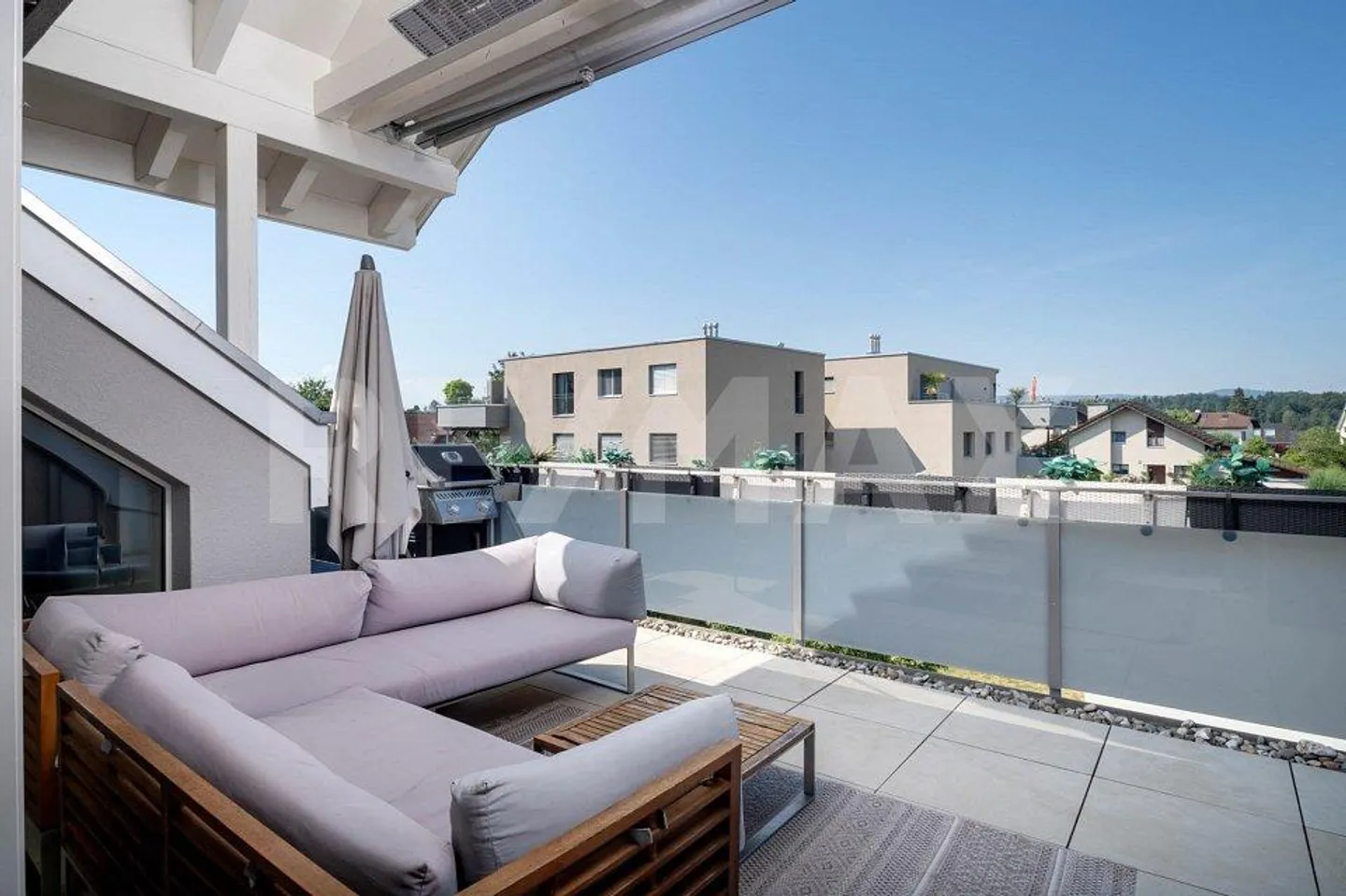 Appartement en duplex moderne de 5,5 pièces avec grand balcon à vendre à Zufikon AG ! - Photo 5 sur 13