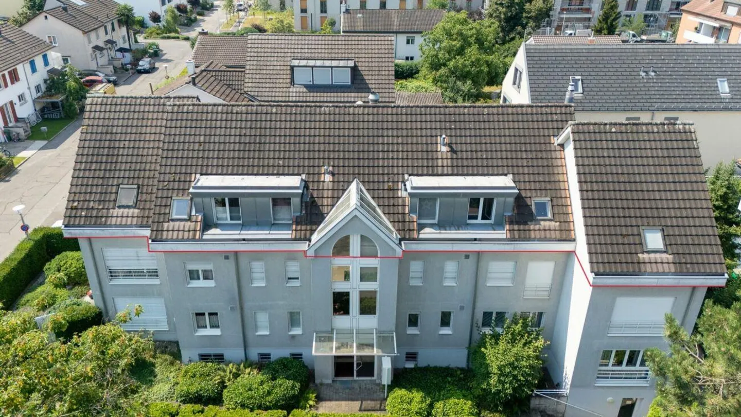 Spacious 4.5 Z' penthouse apartment with balcony, lift and 2 parking spaces - in the center of Reinach BL - Photo 13 of 13