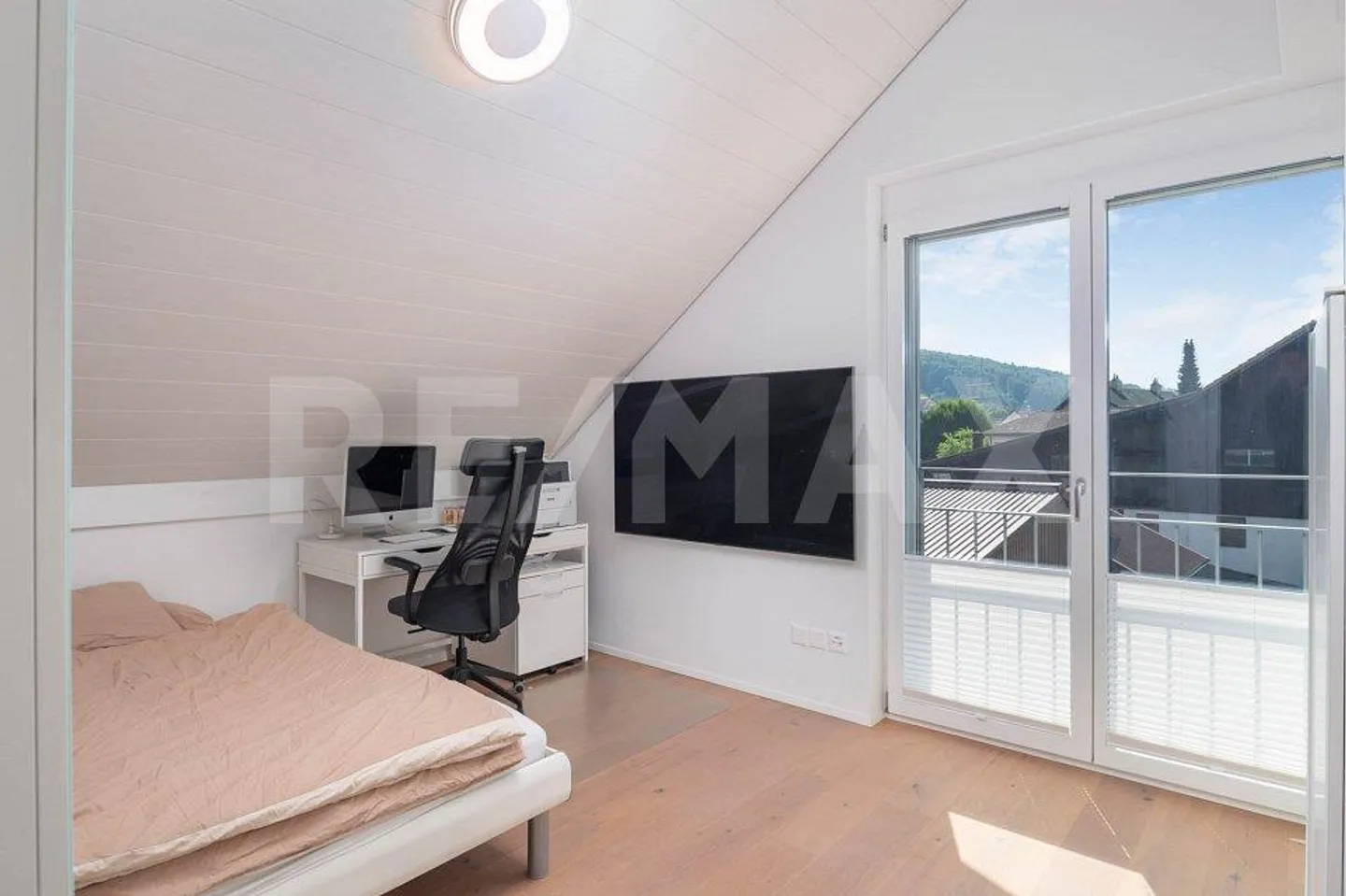 Appartement en duplex moderne de 5,5 pièces avec grand balcon à vendre à Zufikon AG ! - Photo 12 sur 13